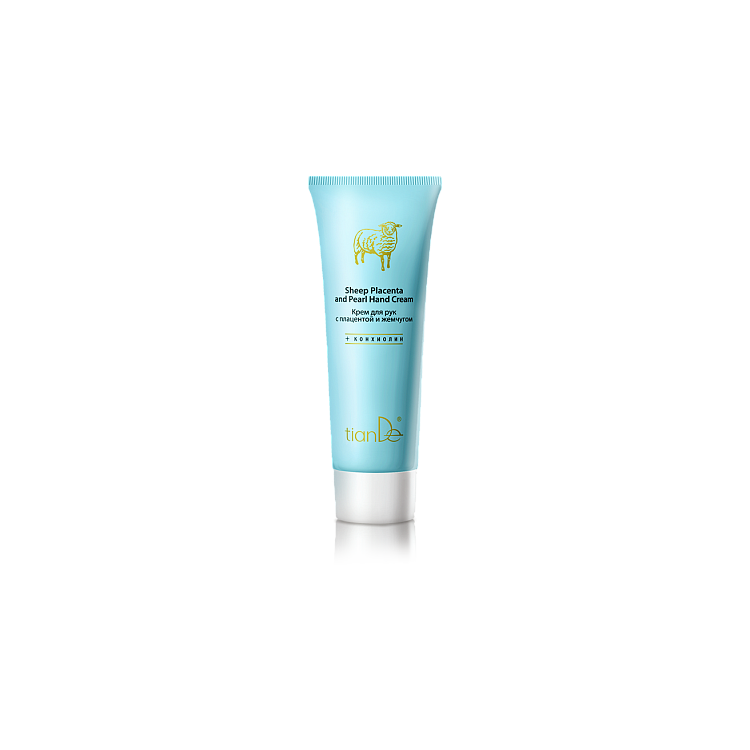 Cremă de mâini cu placentă și perle, 80 ml