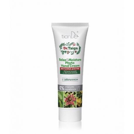 Phyto cremă de mâini pentru relaxare și hidratare Dr Taiga