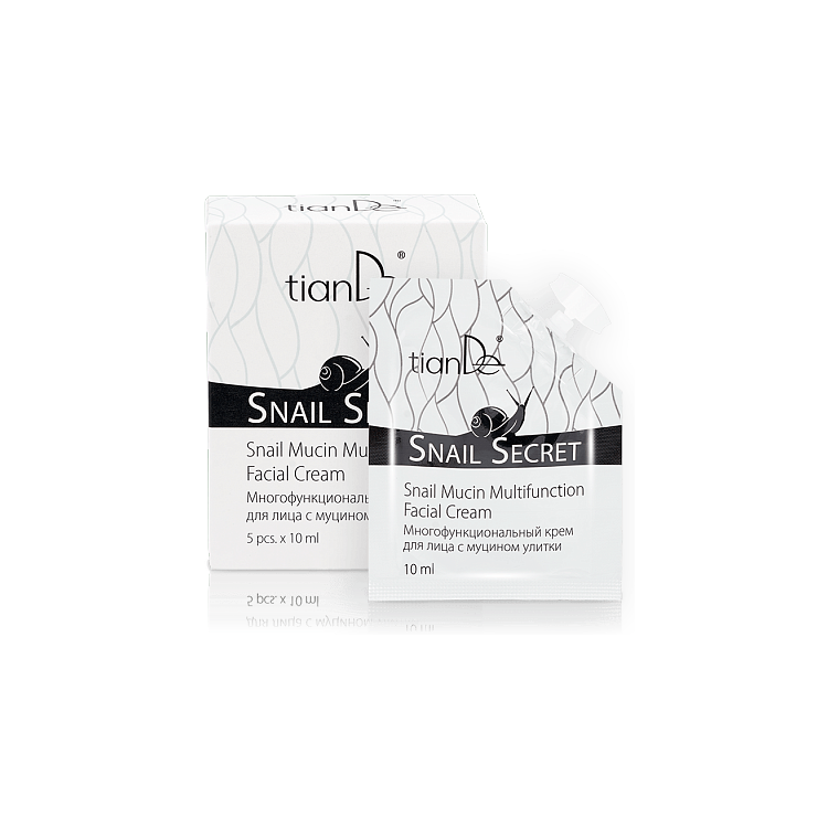 Crema multi functionala pentru fata cu mucilagiu de melc un plic 10ml