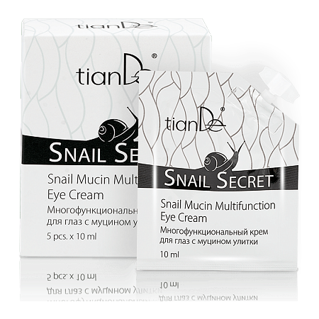 Crema multi functionala pentru ochi cu mucilagiu de melc un plic10ml