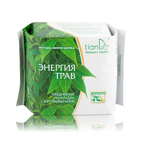 Absorbante zilnice «Energia Plantelor», 20 buc.