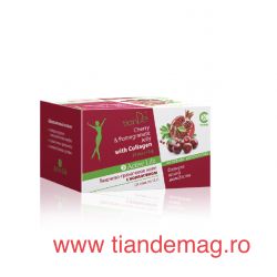 Supliment cu Colagen și suc de rodie și visine